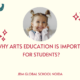 Young child smiling - Importance of arts education for students